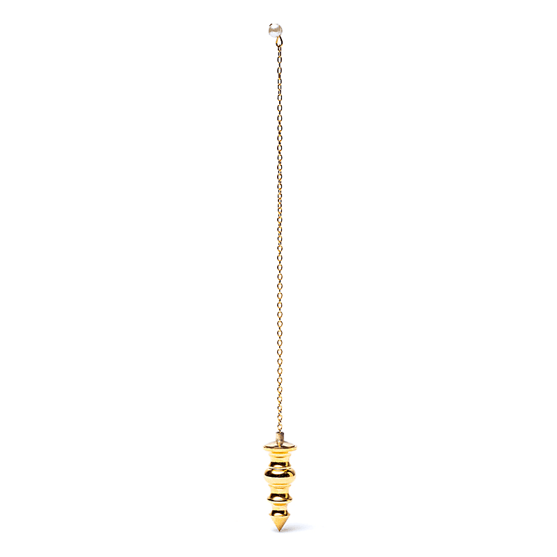 Pendul messing forgyldt - 4 cm