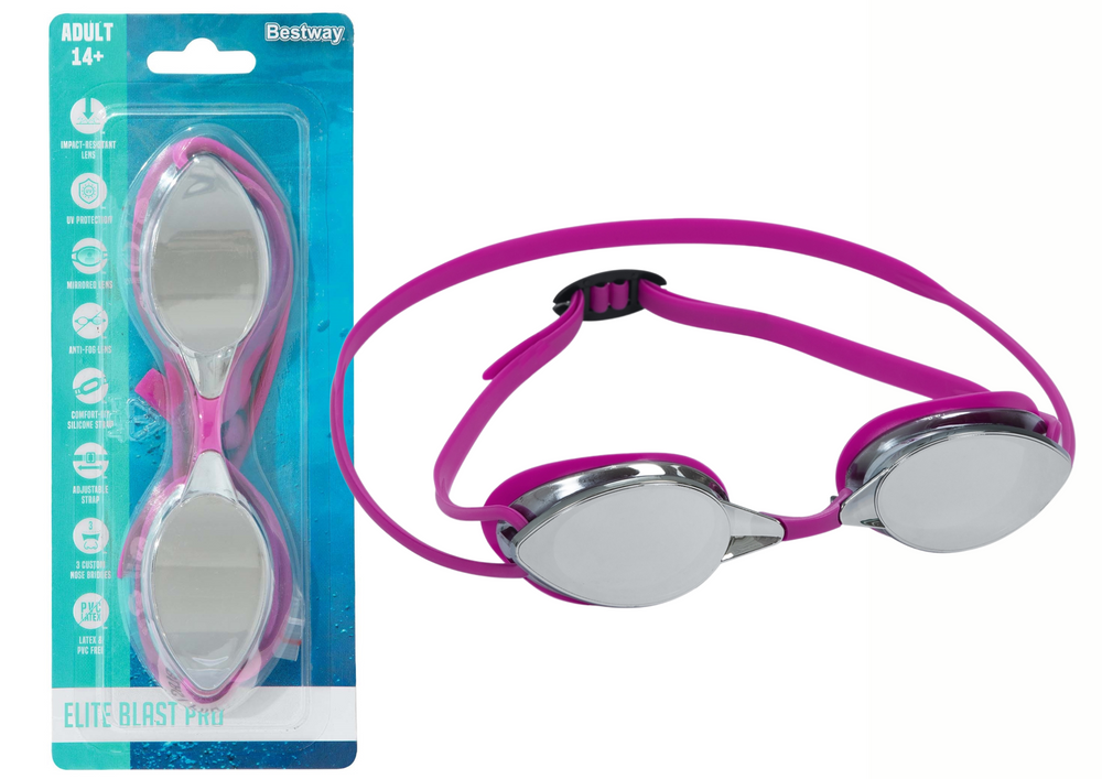 Gafas de Natación Bestway 21066 Black Mirror