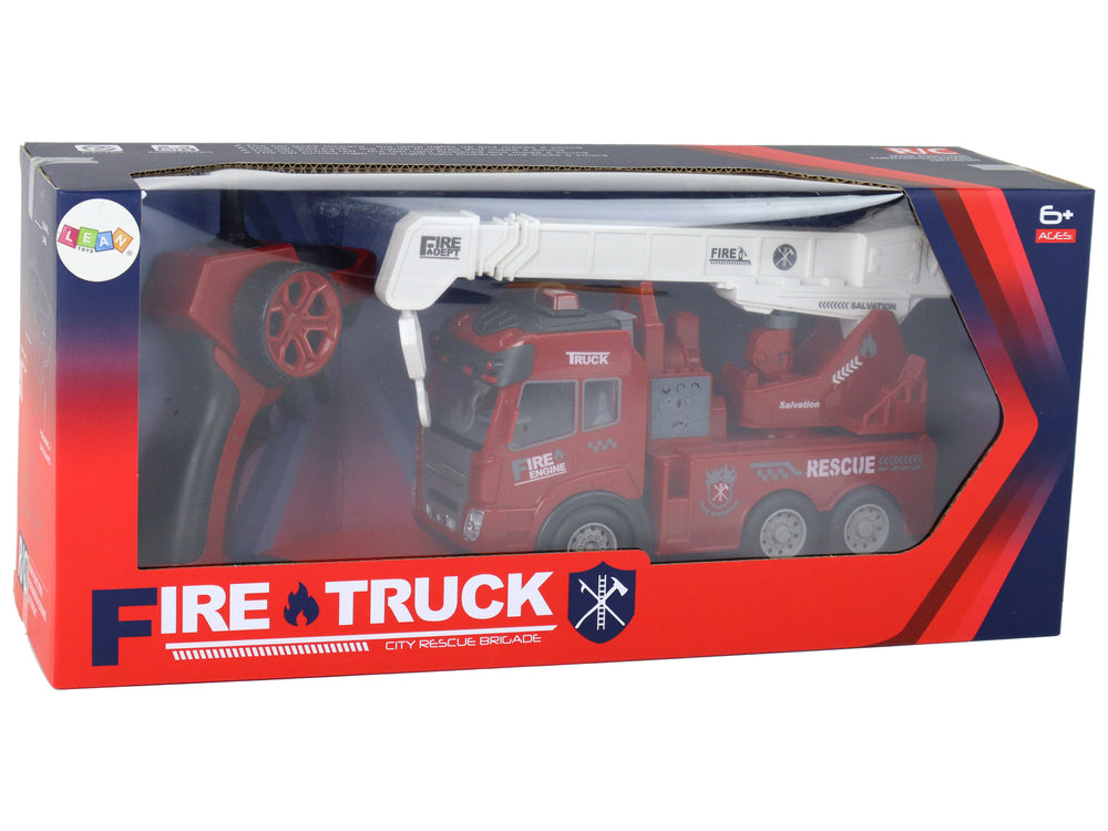 Fire Department With Crane Remote Control Model
