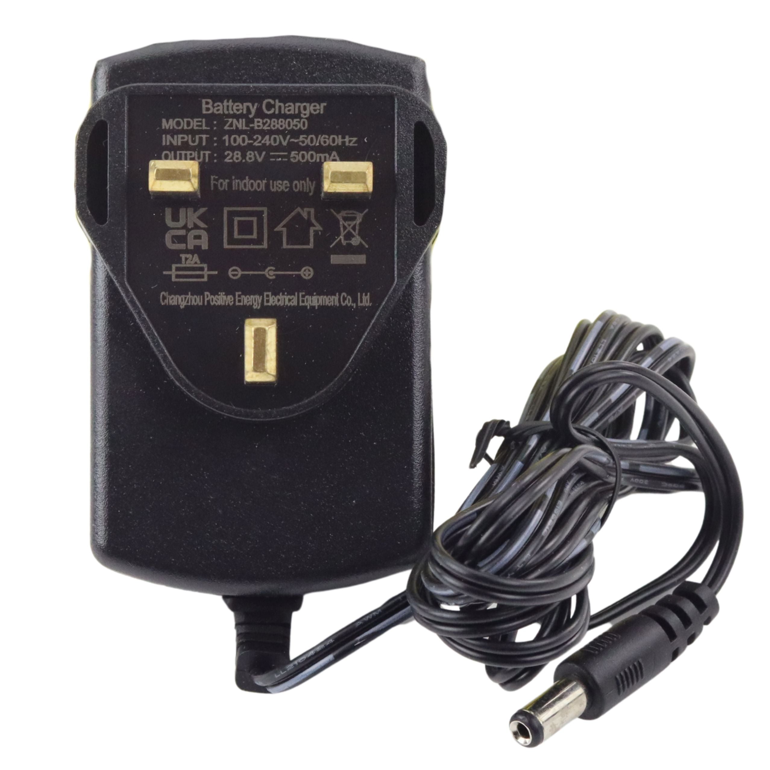 Charger 28.8v 500ma English Socket