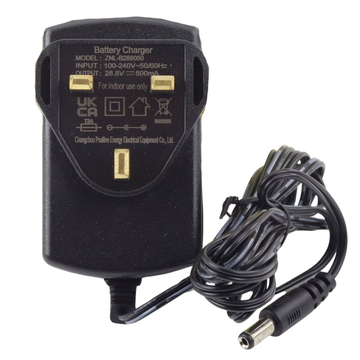Charger 28.8v 500ma English Socket