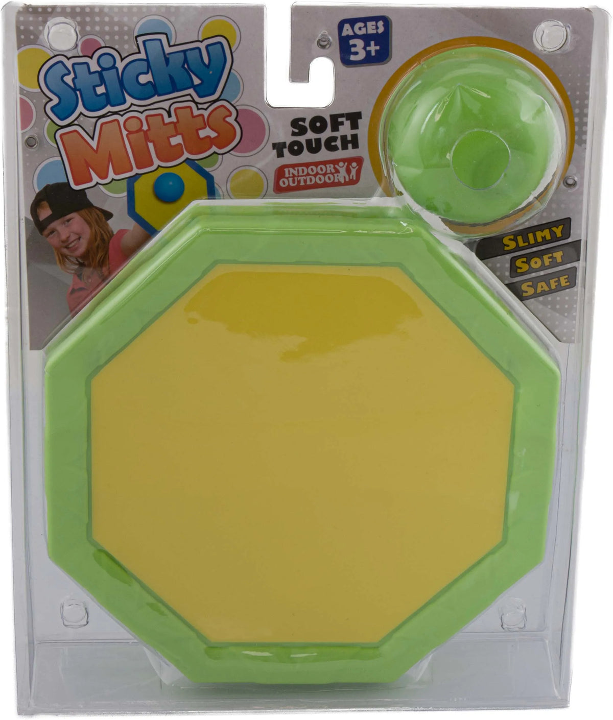Игра Sportcraft Sticky Mitts Catch Ball Green Mix Green
