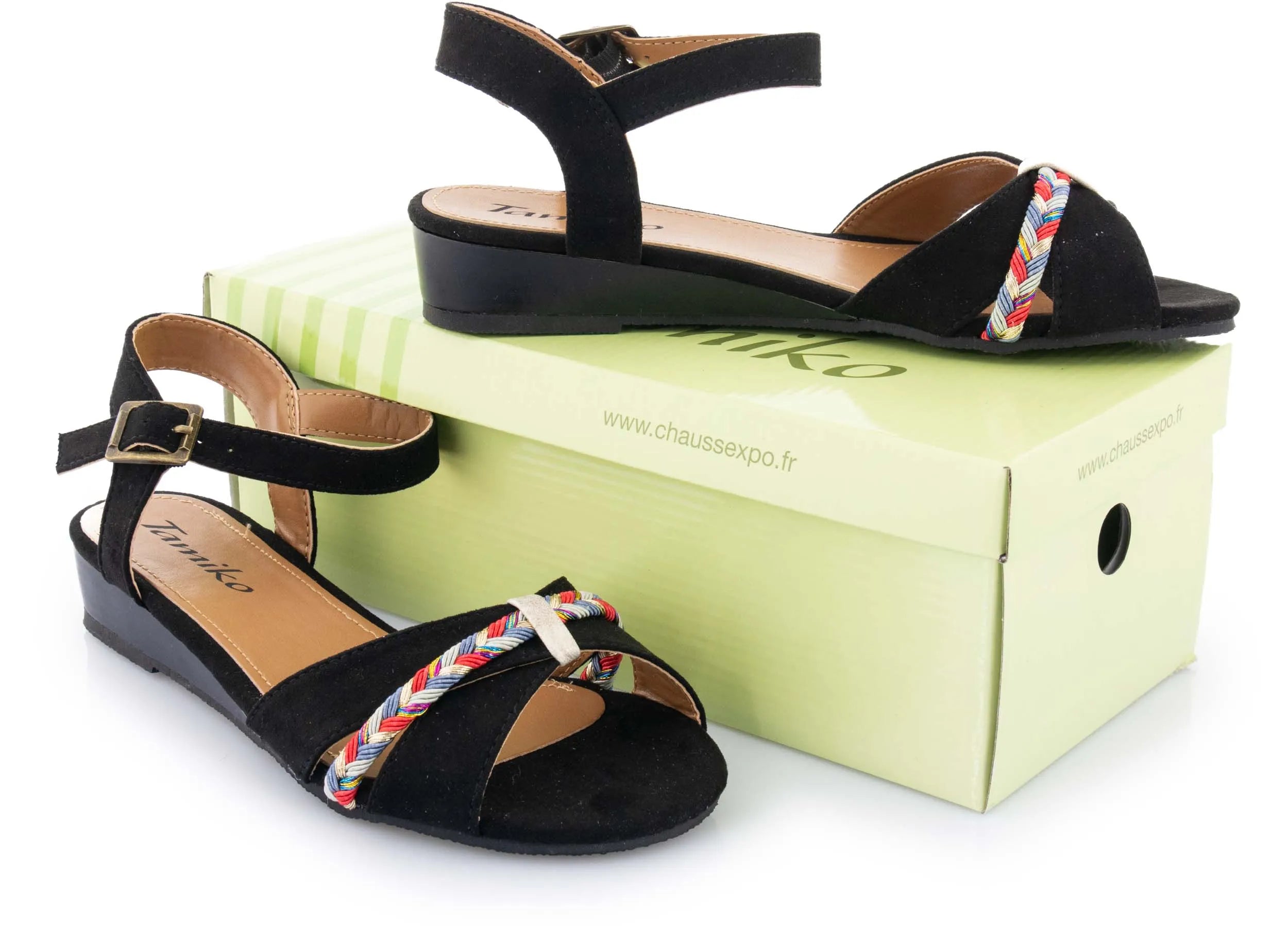 Dameszomerschoenen Tamiko Zwart