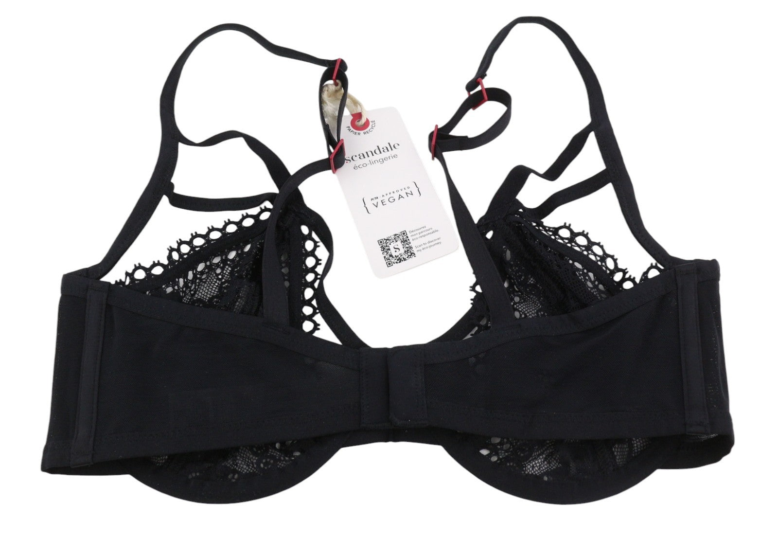 Scandale Plunge In Floral Lace-unpadded & Wired Women Braguipure Laces