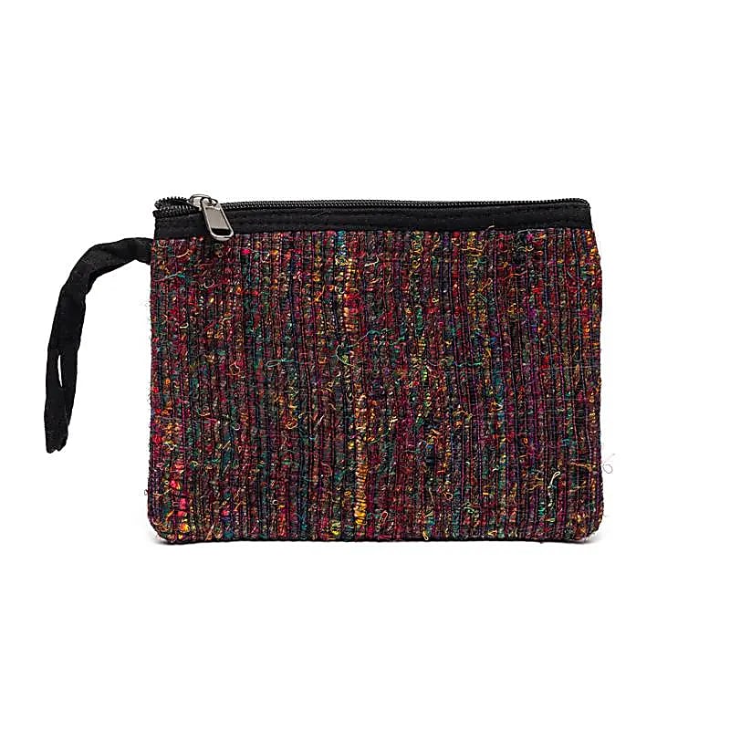 Pouzdro Upcycled Silk --balení 2ks - 19x14 cm