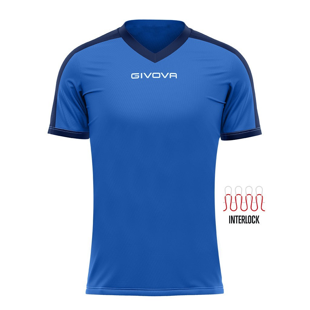Tričko Givova Revolution Royal/Marino