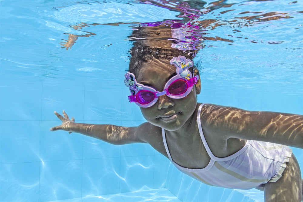 Lunettes de natation Minnie Mouse roses Bestway 9102t