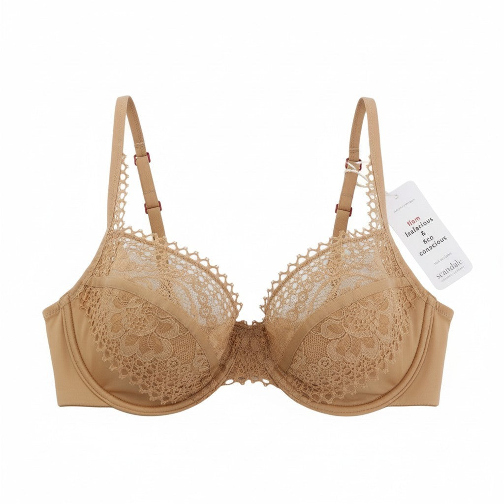 Scandale Le Balconet 1/2 Spacer Sensual-nude T17 Women Braguipure Laces