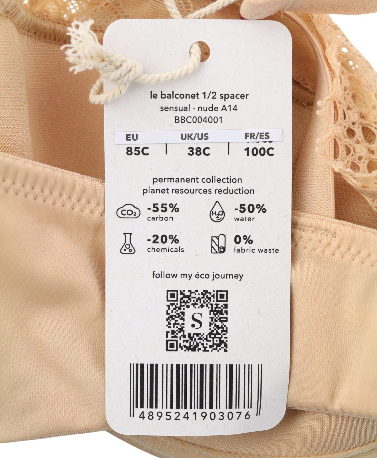 Šnúrky Scandale Le Balconet 1/2 Spacer Sensual-nude A14 Women Braguipure