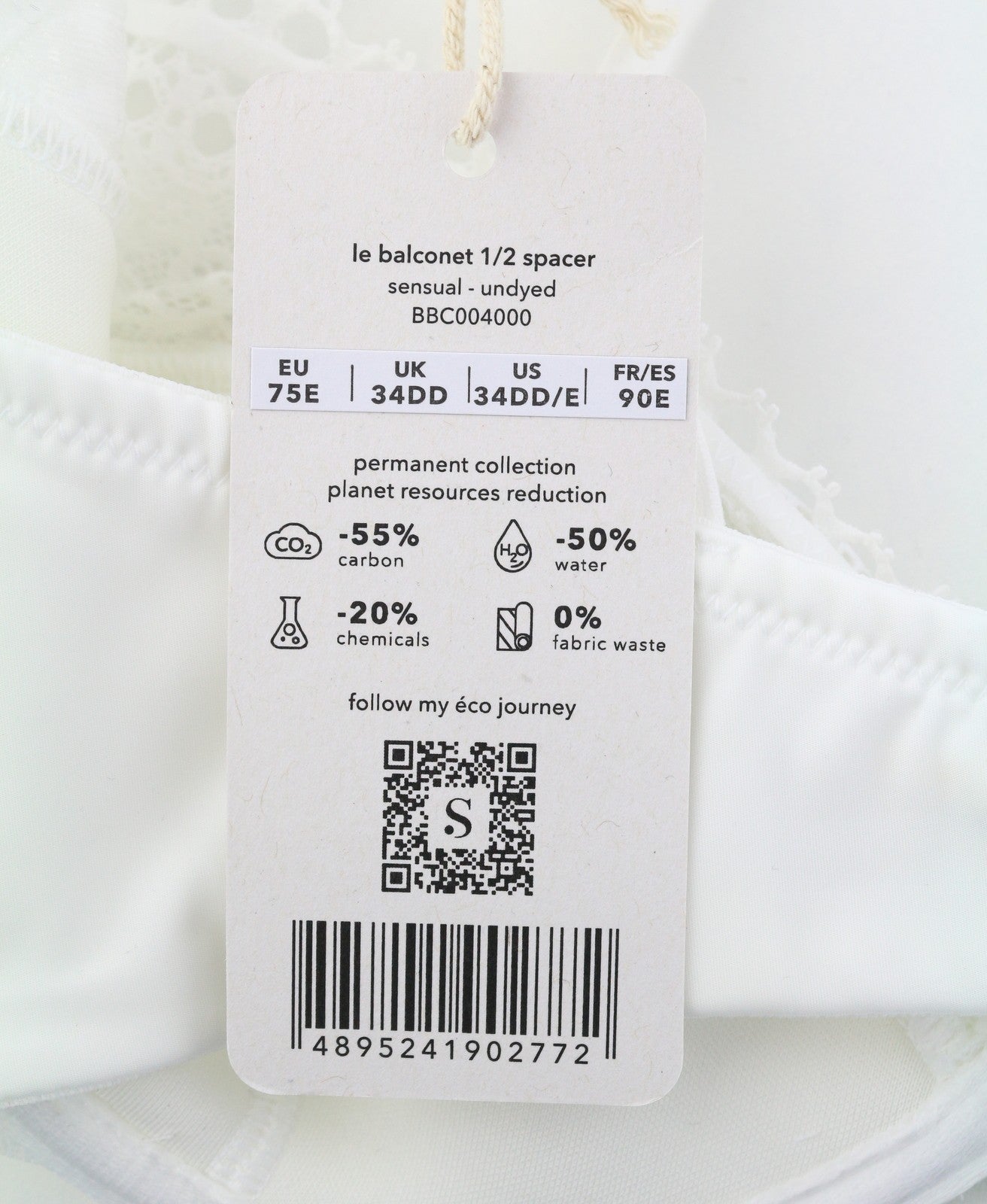 Scandale Le Balconet 1/2 Spacer Sensual-undyed Women Brawhite Guipure Laces