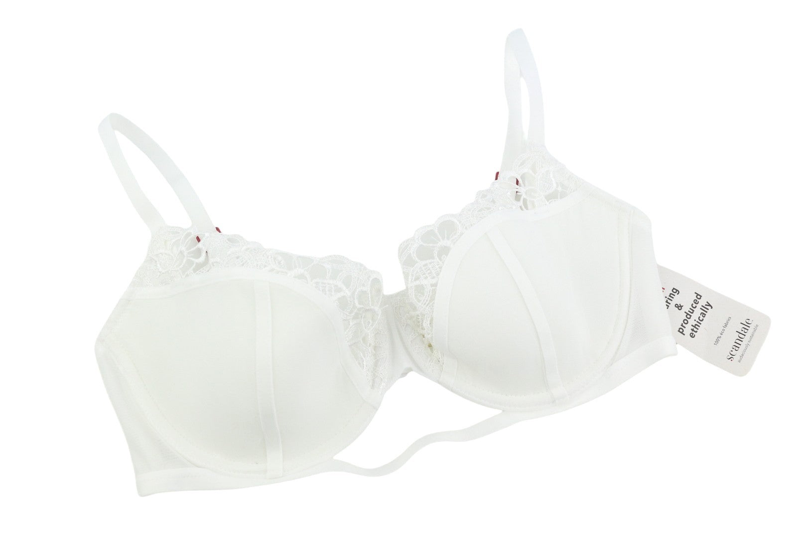 Scandale Le Balconet 1/2 Spacer Sublime-undyed Women Brawhite Guipure Laces