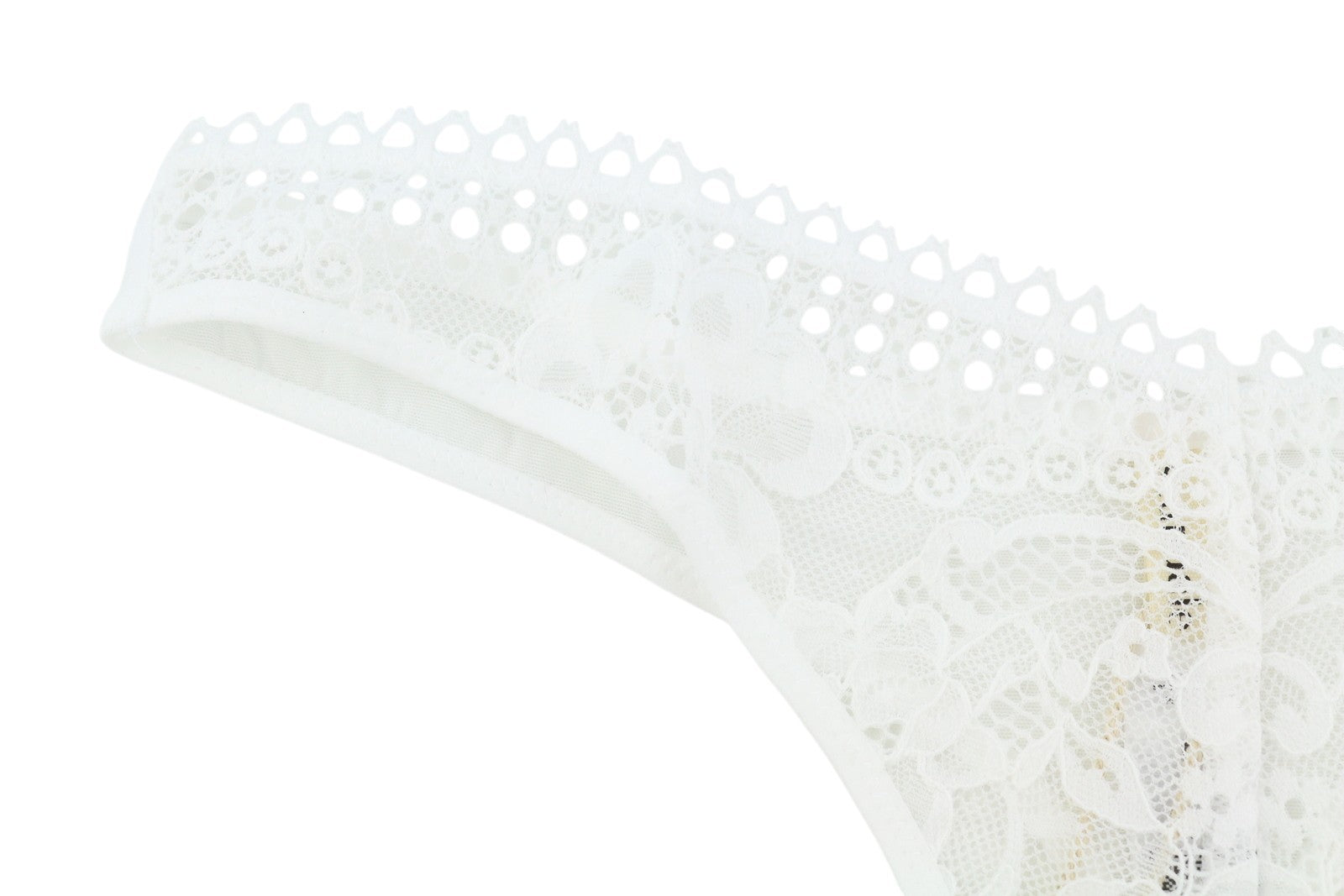 Scandale Le String Sensual-undyed Women Kaltieswhite Delicate Lace 3-balení