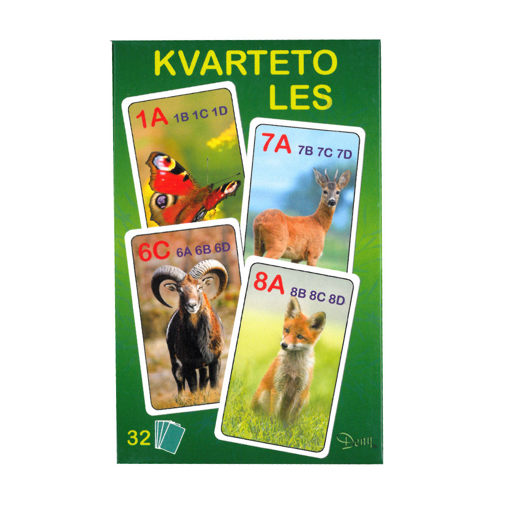 Jocul de cărți Cvartetul - Pădurea