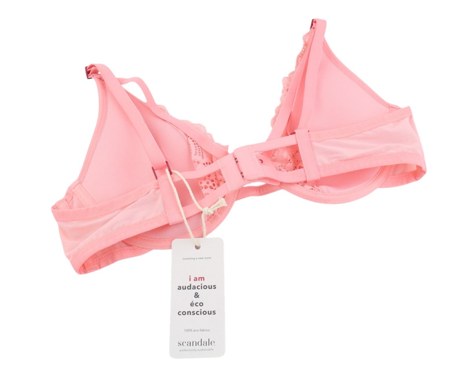 Scandale Le Plunge Side Spacer Sublime-corail női melltartó nyomtatás