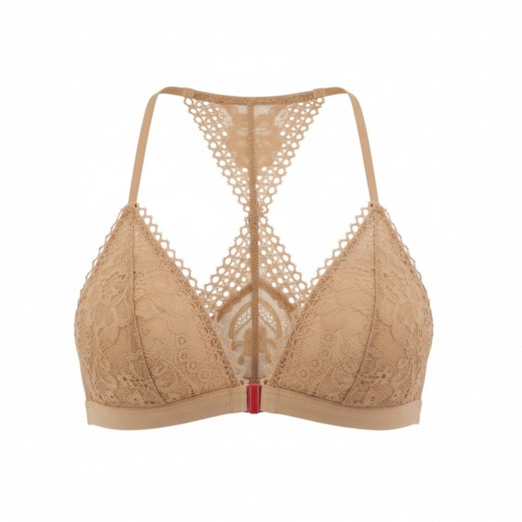 Detail zad Scandale Le Triangle Smyslné-nahé dámské bralace T17 + 3 vycpávky