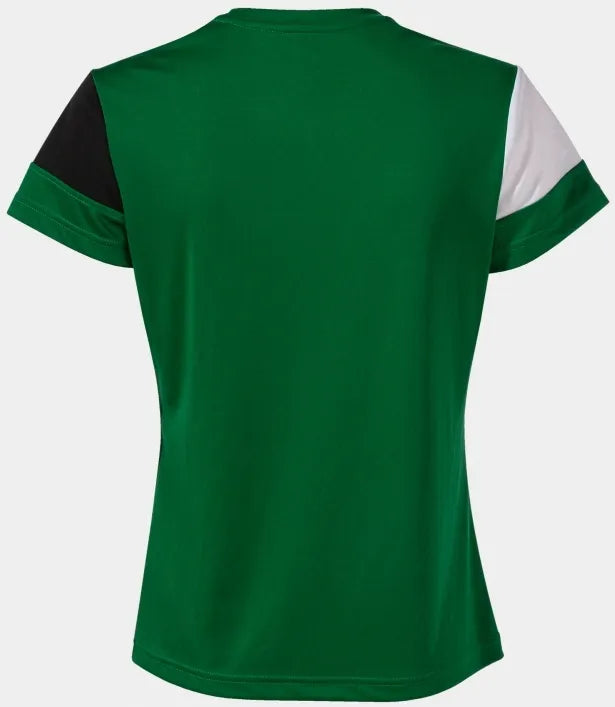 Camiseta feminina joma camiseta manga céu verde-preto verde/preto xs