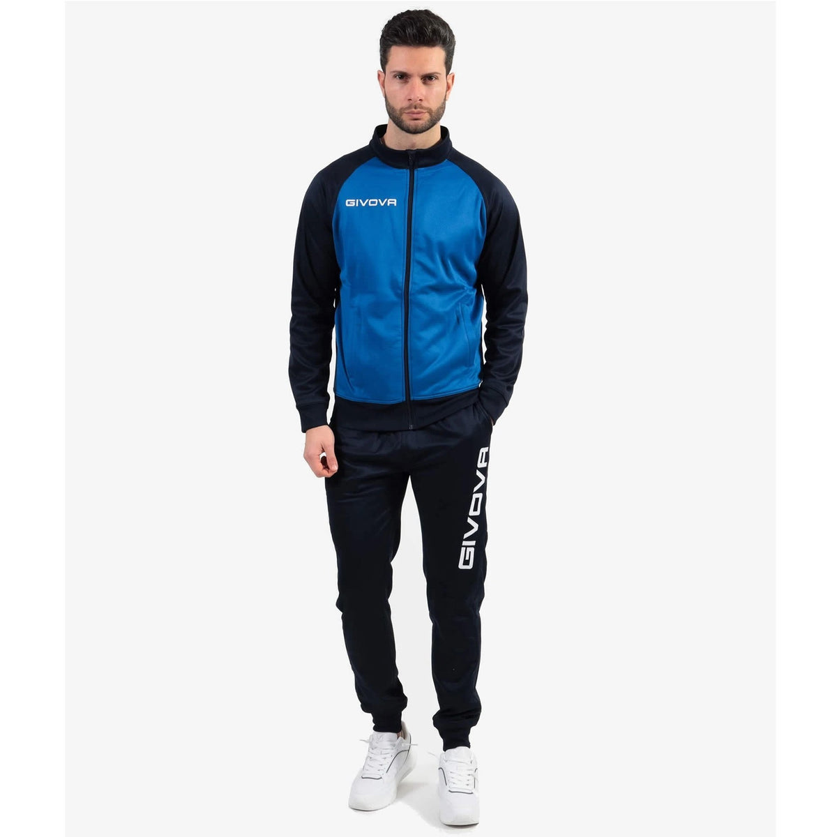 Givova Cuba Tracksuit Royal/Marino