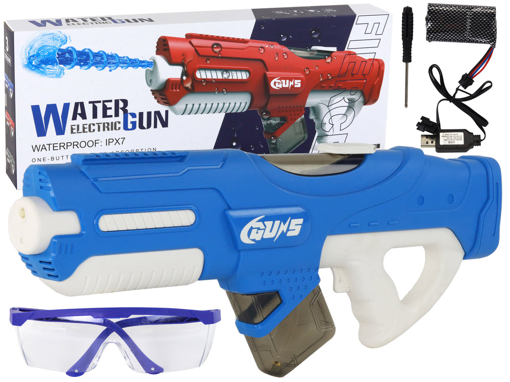 Large Blue Water Gun 750ml Glasses