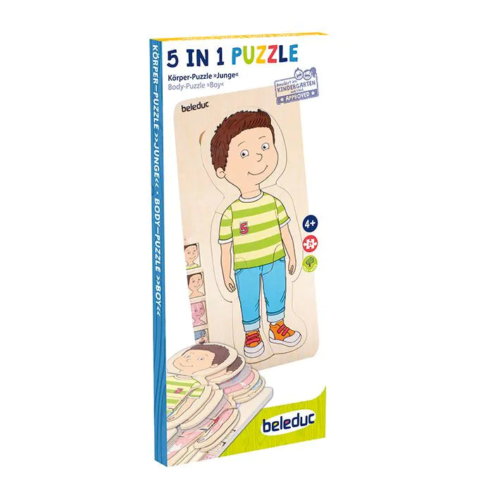 Beleduc Körperpuzzle Junge
