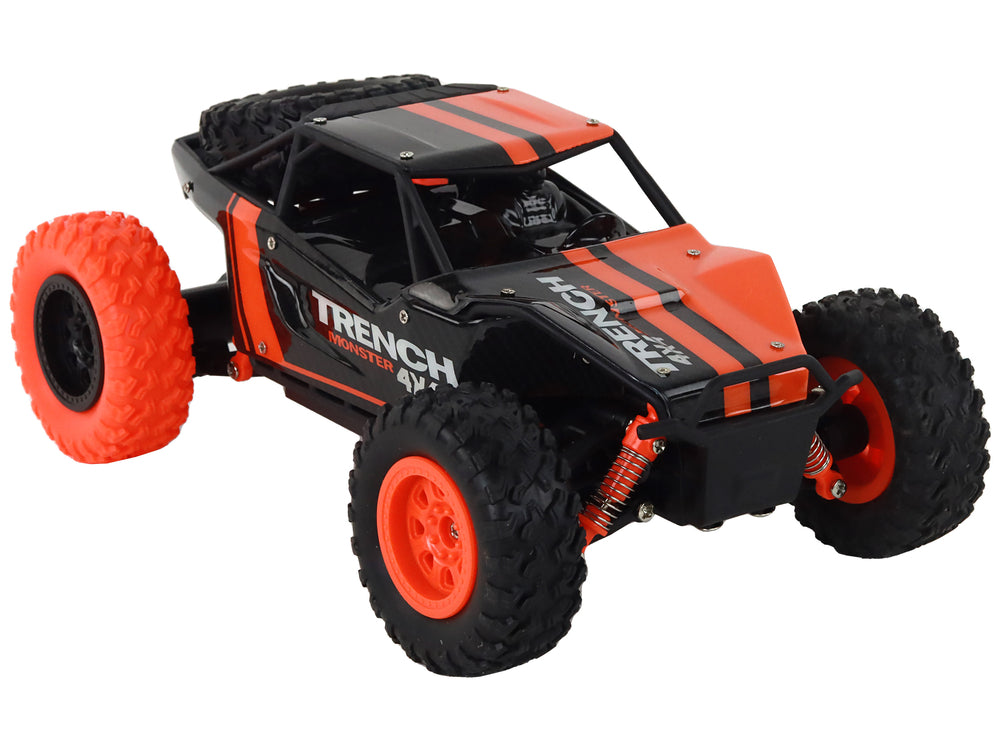 Remote Controlled Off-road Car R/c 1:24 Orange