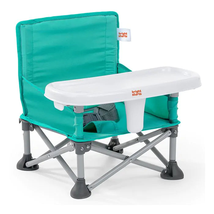 Bright Starts Pop 'n Sit Portable Booster Seat - Teal