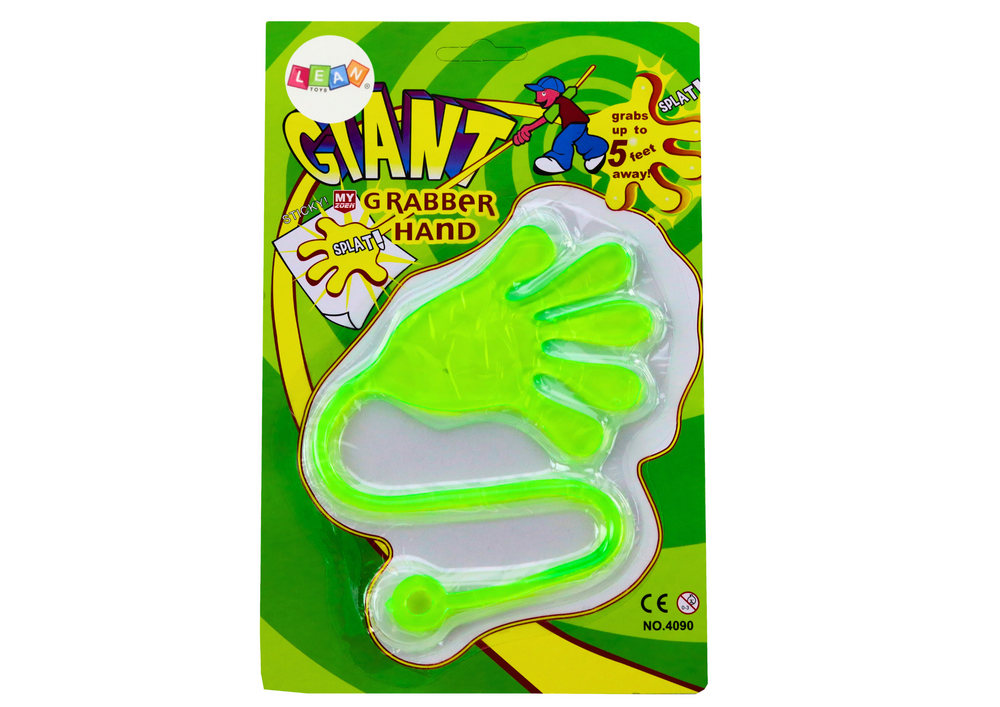 Sticky Hand Elastic Slime Green