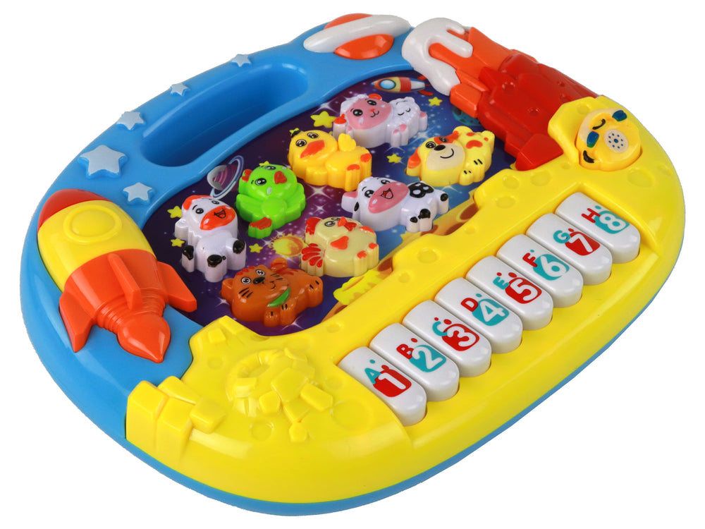 Educational Piano Learning English Organs Animals Space