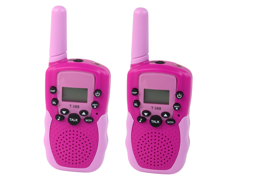 Walkie Talkie Walkie Talkie Pink Range 3km For Children