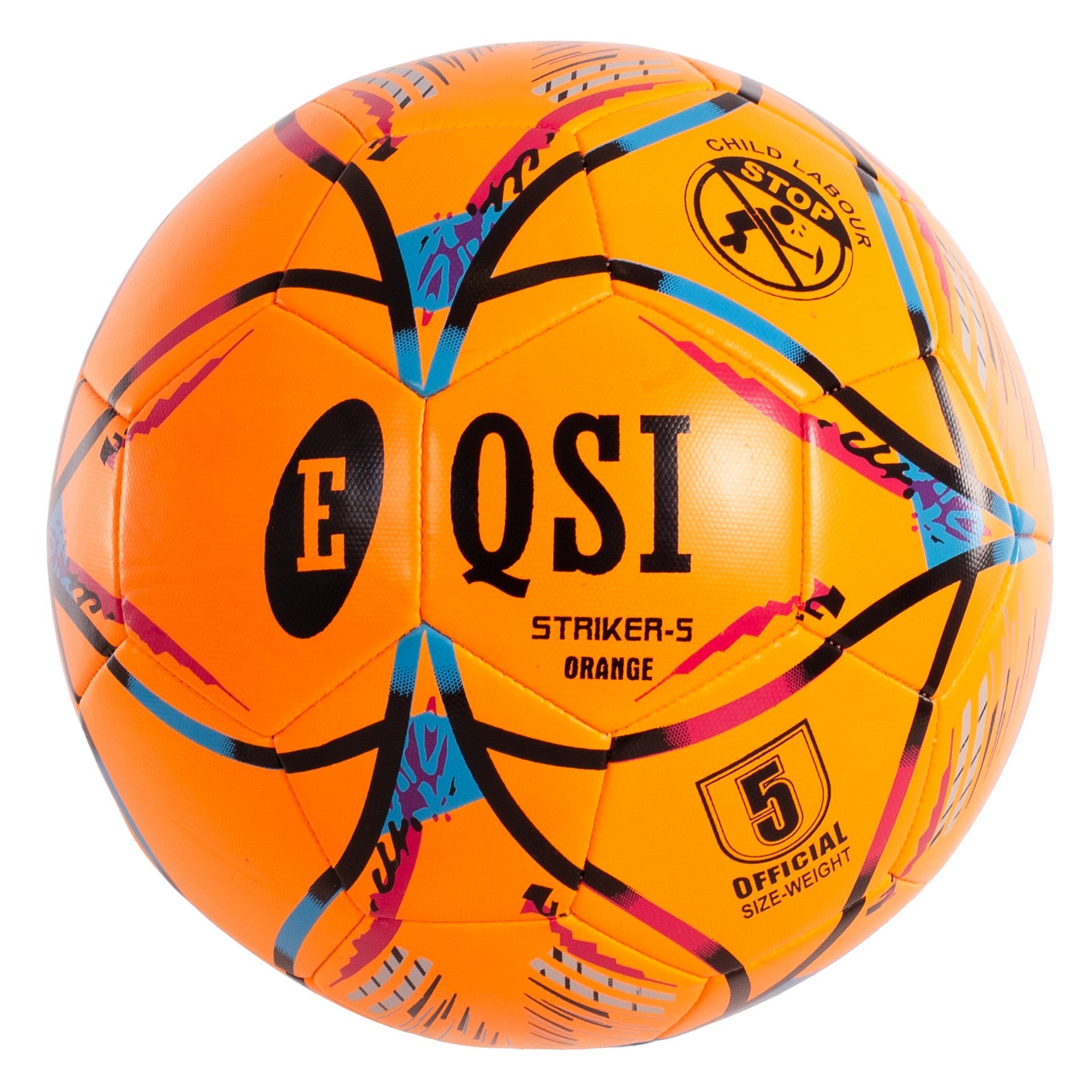 Pallone da calcio Eqsi Striker misura 5 arancione