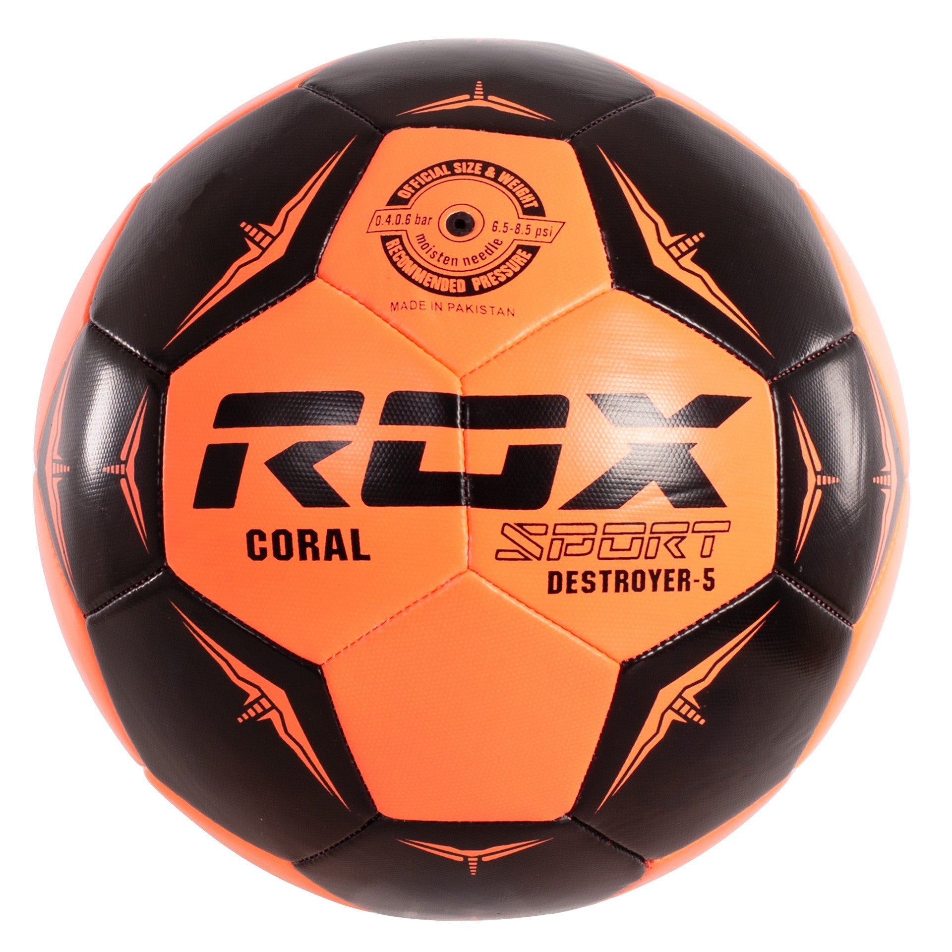 Pallone da calcio Rox Destroyer Taglia 5 Multicolor