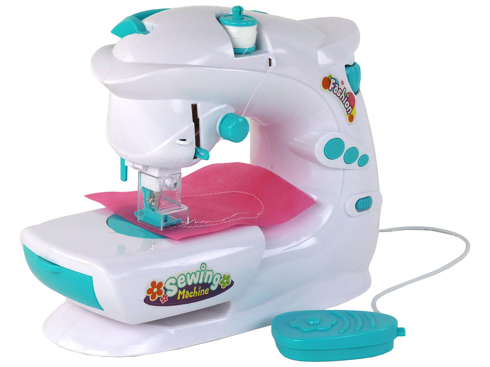 Sewing Machine For Children Like A Real White Battery Operated