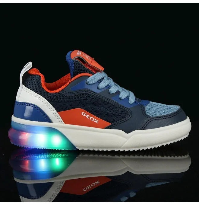 Calçado infantil Geox Jr Grayjay tênis azul escuro