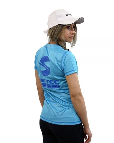Dámské tričko Softee Padel Zero Azul Celeste
