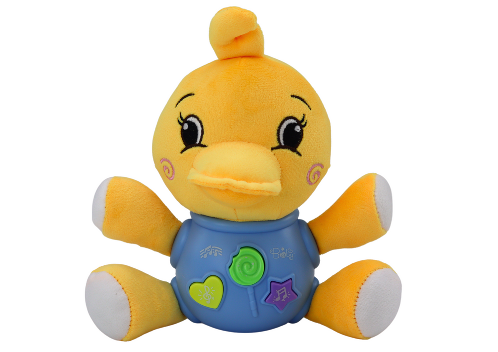 Plush Duck Interactive Plush Yellow Playing 19 Cm