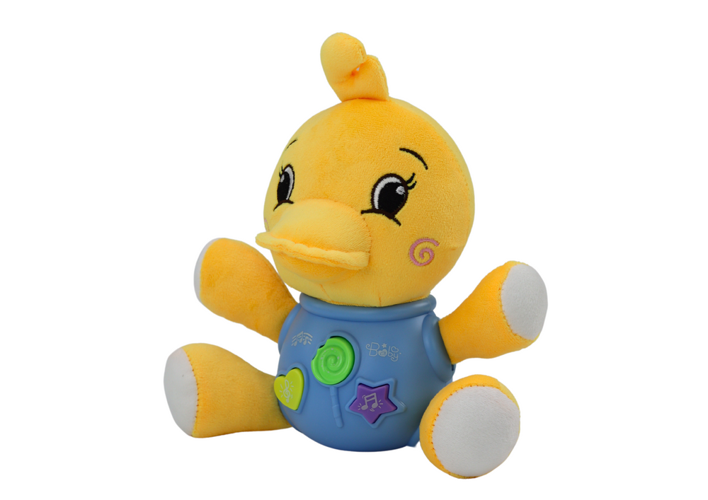 Plush Duck Interactive Plush Yellow Playing 19 Cm