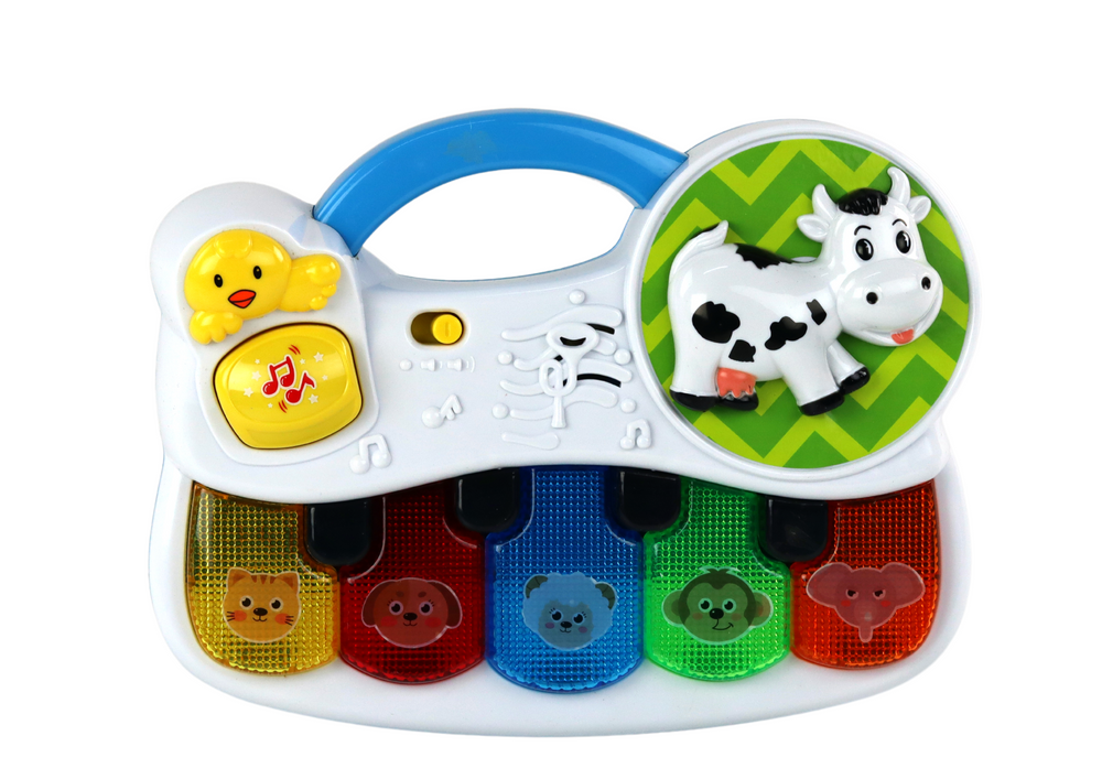 Small Piano For Toddlers Animals Lights Sounds
