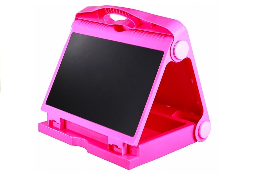 Tableau noir pliable 2 en 1 - Craie et marqueur