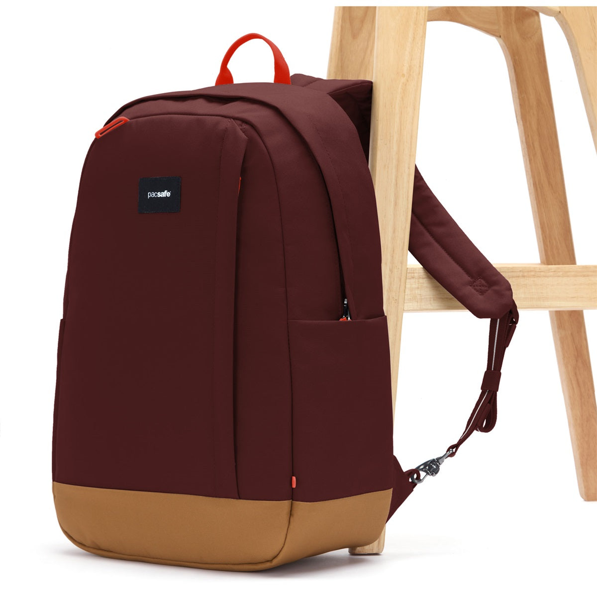 Pacsafe Go 25l Backpack Garnet Red