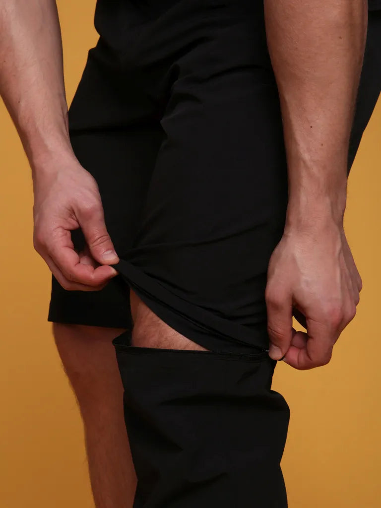 Heren softshellbroek loap urus zwart s