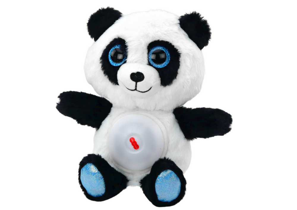 Panda Teddy Bear Sleeper Lamp Lullabies Cuddly Toy Mascot 30 Cm