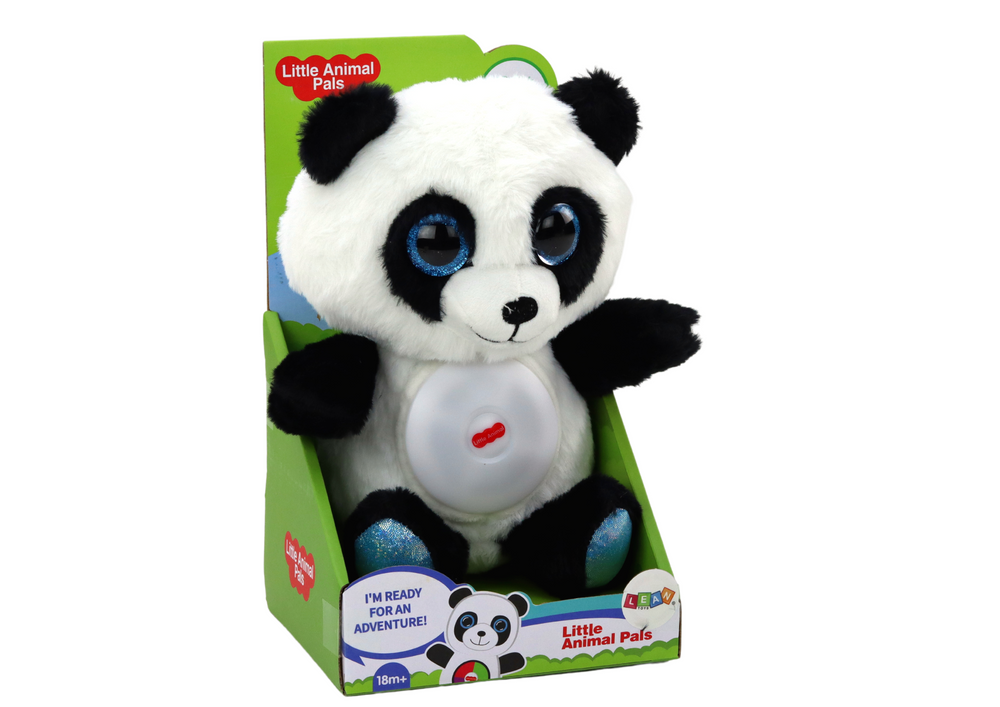 Panda Teddy Bear Sleeper Lamp Lullabies Cuddly Toy Mascot 30 Cm