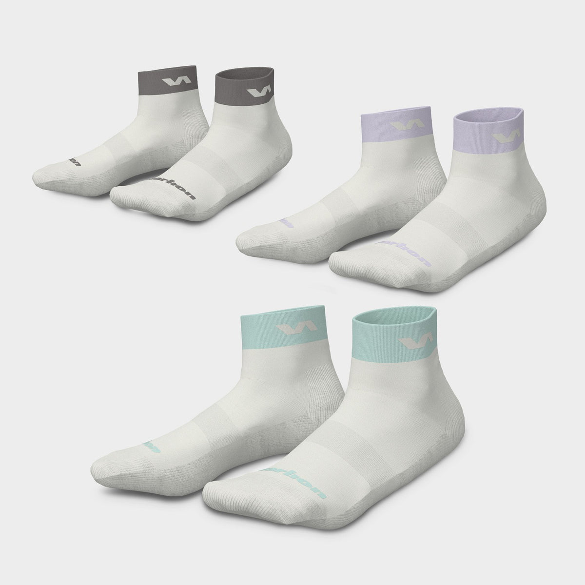 Pack De 3 Calcetines Varlion Pro Player Mujer Blanco