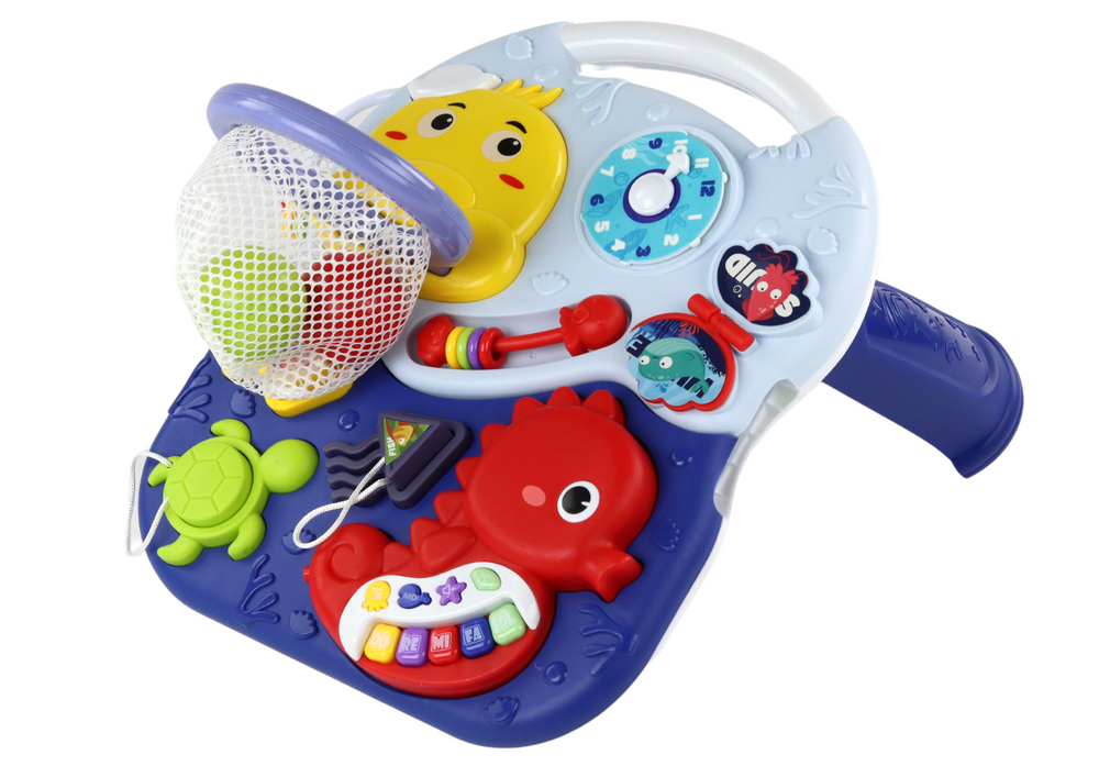 Educational Table 2in1 Sea Animals Basket Balls 32cm X 25.5cm X 23cm