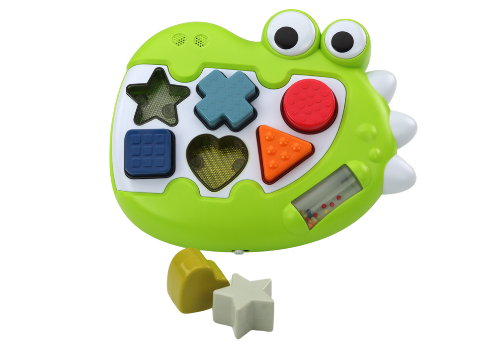 Sensory Dinosaur Sorter Playing Melodies Puzzle For The Youngest