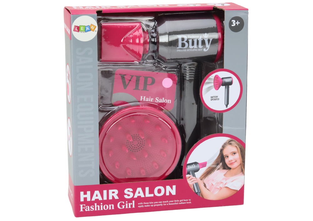 Toy Hair Dryer Diffuser Blowing Hair Styling For Children