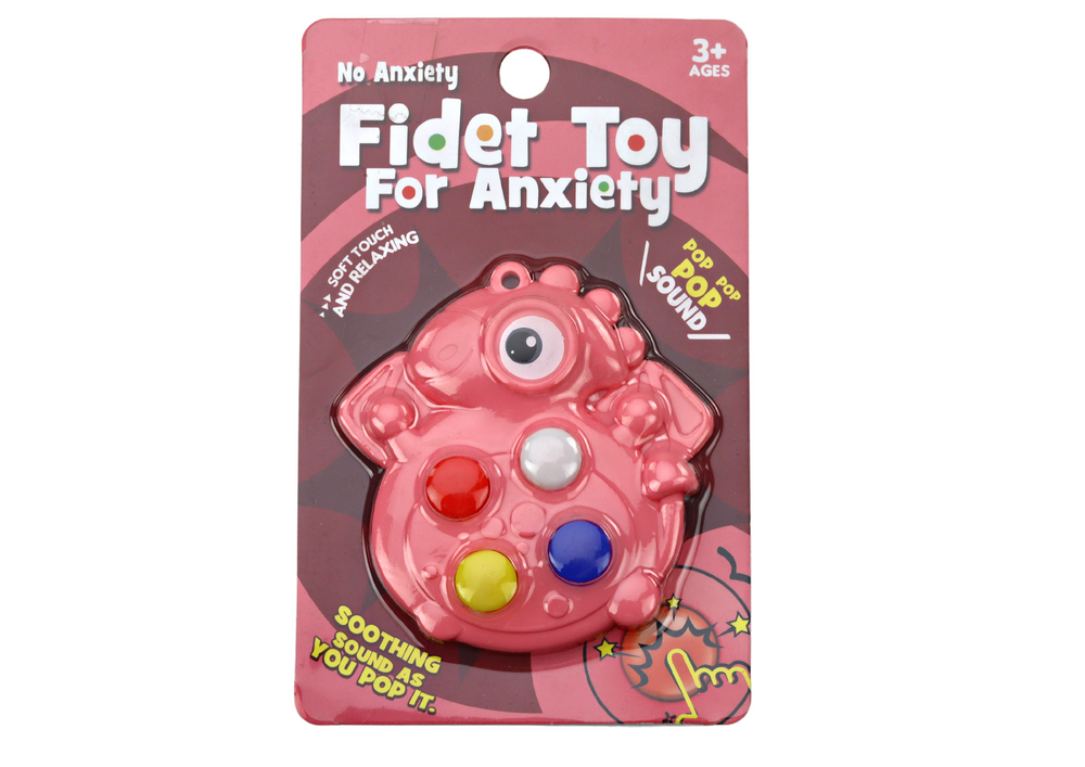 Pop It Dinosaur Antistress Sensory Pink zseb
