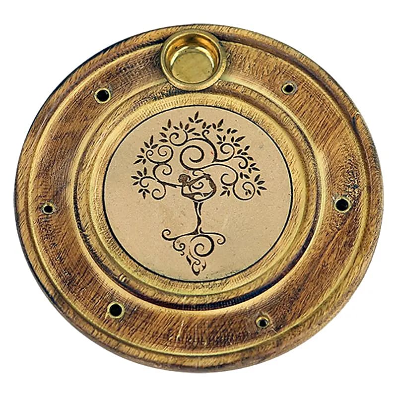 Räucherstäbchen und Kegel, Yoga-Baum – 10 cm, Packung mit 3 Stück