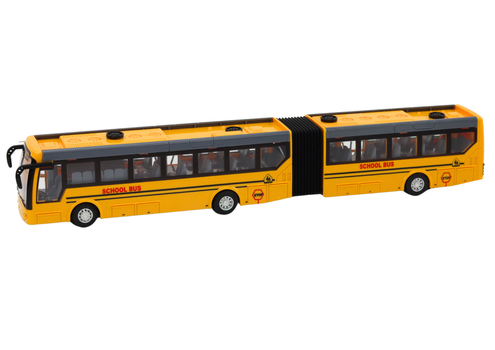 Remote Control Articulated Rc School Bus 1:32 Yellow