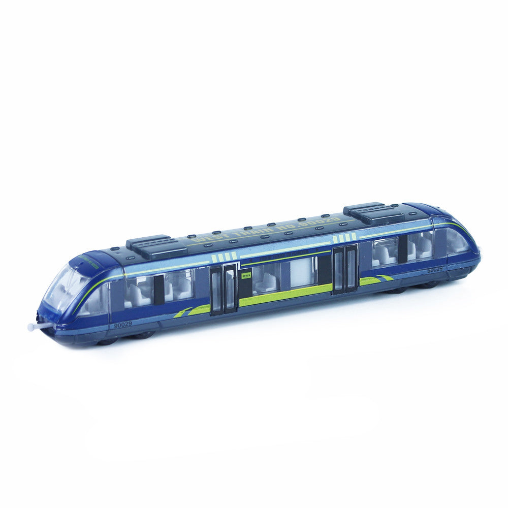 Trenul modern din metal/plastic