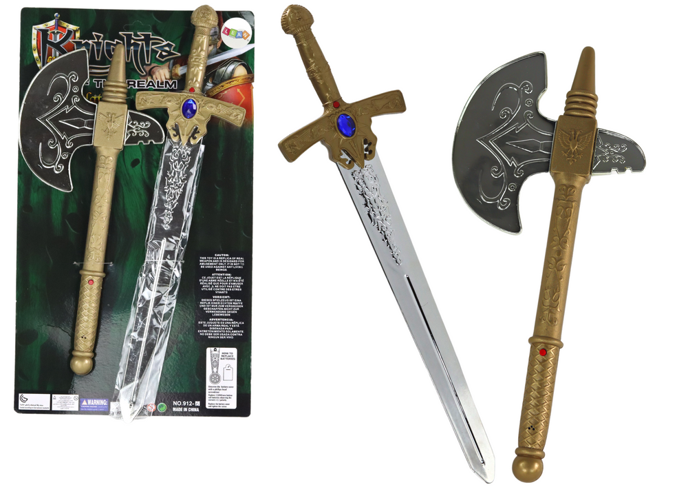 Sword Ax Knight Set Knight Weapon For Kids